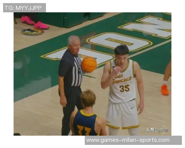 NCAA赛场旧金山大学战胜波特兰州立王俊杰贡献5分4板赵维伦再度缺阵